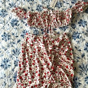 Floral Two-piece set